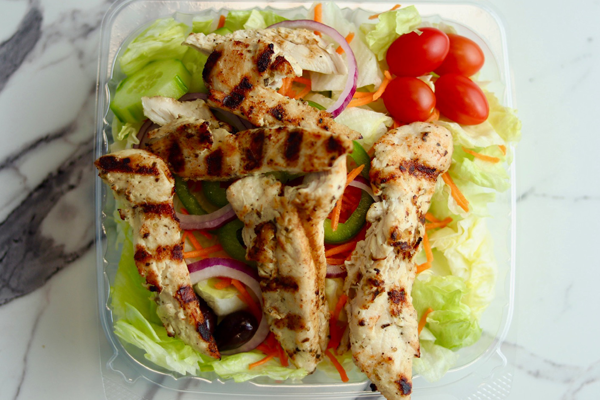 Fresh salads in Wayland MA made daily at Wayland Pizza House